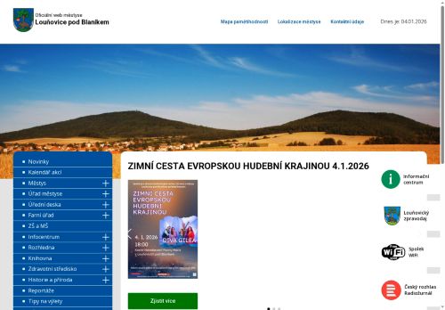 Zobrazit webové stránky Úřad městyse Louňovice pod Blaníkem