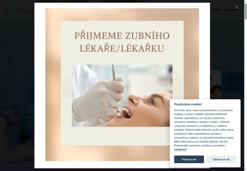 Complexdental s.r.o. nabízí práci na pozici Zubní lékař/ka v obci Plzeň