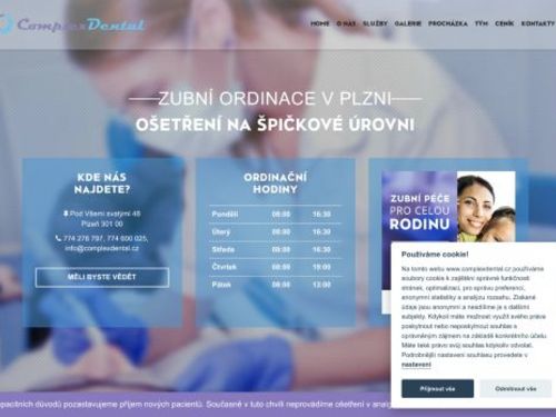 Zubní ordinace ComplexDental - MUDr. Marek Pokorný, MDDr. Martin Nedbal