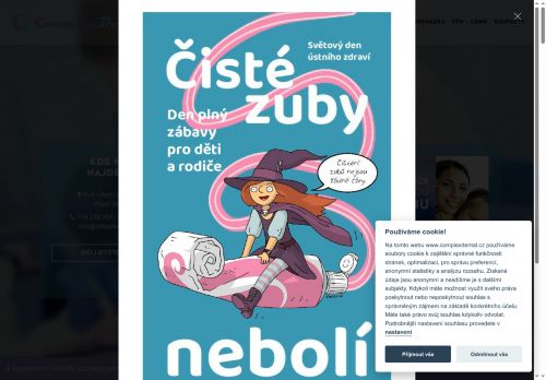 Zobrazit webové stránky Zubní ordinace ComplexDental - MUDr. Marek Pokorný, MDDr. Martin Nedbal