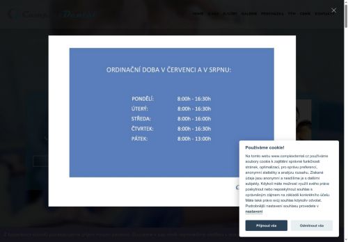 Zobrazit webové stránky Zubní ordinace ComplexDental - MUDr. Marek Pokorný, MDDr. Martin Nedbal