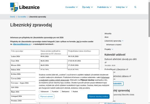 Zobrazit webové stránky Líbeznický zpravodaj