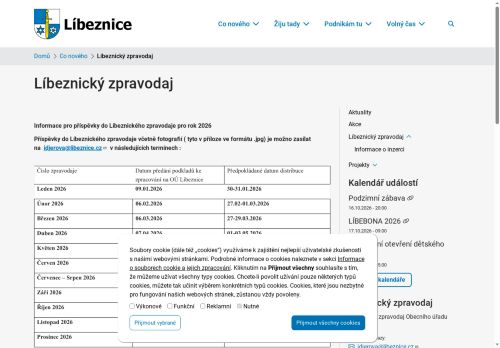 Zobrazit webové stránky Líbeznický zpravodaj