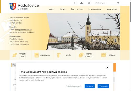 Zobrazit webové stránky Obecní úřad Radošovice