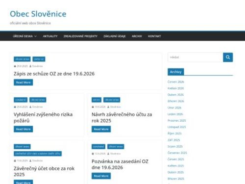 Obecní úřad Slověnice