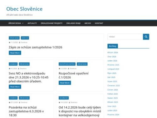 Obecní úřad Slověnice