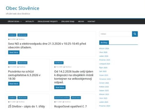 Obecní úřad Slověnice