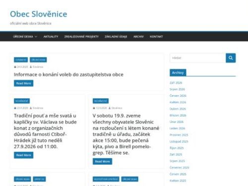 Obecní úřad Slověnice
