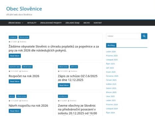 Obecní úřad Slověnice