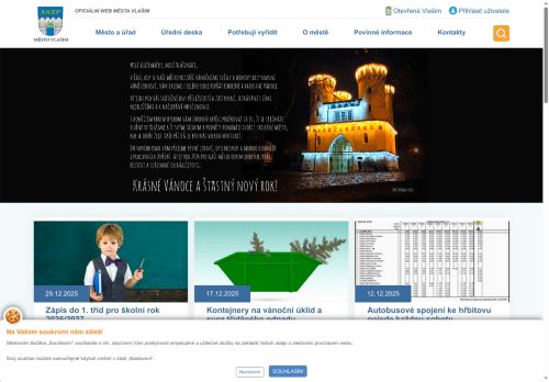 Zobrazit webové stránky Městský úřad Vlašim