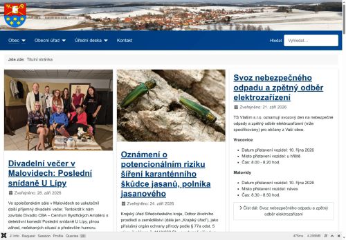 Zobrazit webové stránky Obecní úřad Vracovice