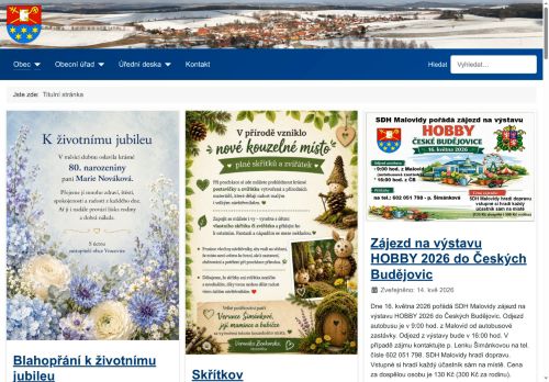 Zobrazit webové stránky Obecní úřad Vracovice