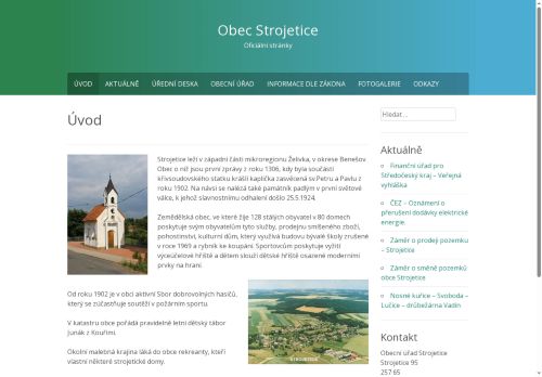 Zobrazit webové stránky Obecní úřad Strojetice