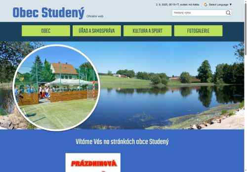 Zobrazit webové stránky Obecní úřad Studený