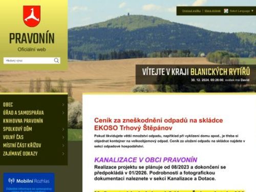 Obecní úřad Pravonín