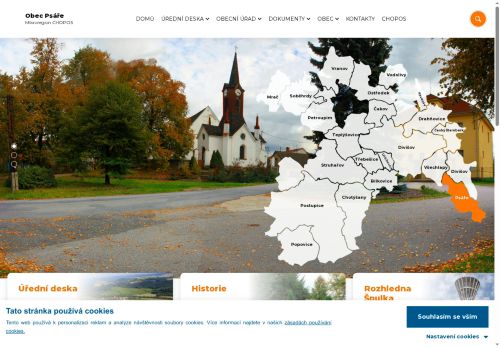 Zobrazit webové stránky Obecní úřad Psáře