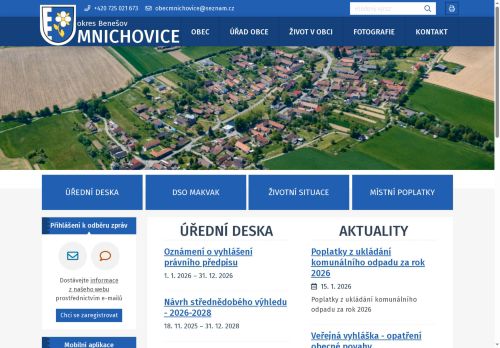 Zobrazit webové stránky Obecní úřad Mnichovice