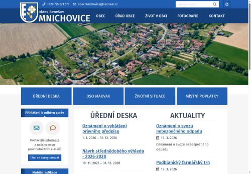 Zobrazit webové stránky Obecní úřad Mnichovice