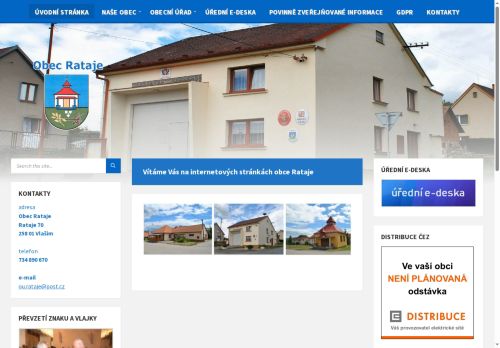 Zobrazit webové stránky Obecní úřad Rataje