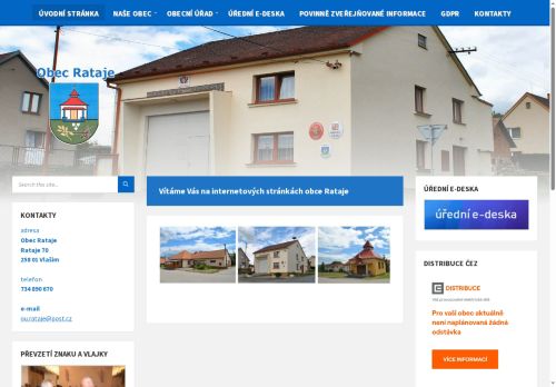 Zobrazit webové stránky Obecní úřad Rataje