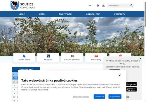 Zobrazit webové stránky Obecní úřad Soutice