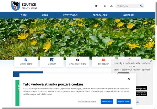 Zobrazit webové stránky Obecní úřad Soutice