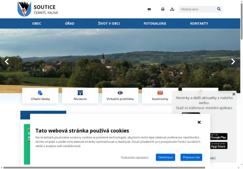 Zobrazit webové stránky Obecní úřad Soutice