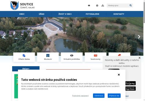 Zobrazit webové stránky Obecní úřad Soutice