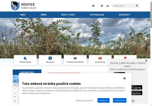 Zobrazit webové stránky Obecní úřad Soutice