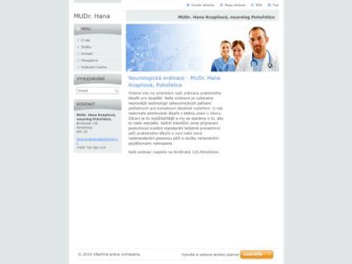 Neurologická ambulance - MUDr. Hana Kvapilová