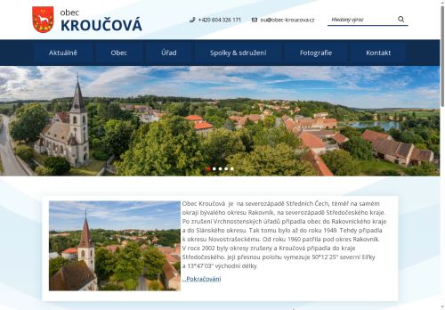 Zobrazit webové stránky Obecní úřad Kroučová