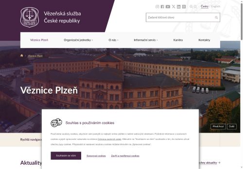 Zobrazit webové stránky Věznice Plzeň