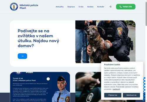 Zobrazit webové stránky Městská policie Plzeň