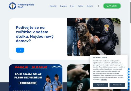 Zobrazit webové stránky Městská policie Plzeň