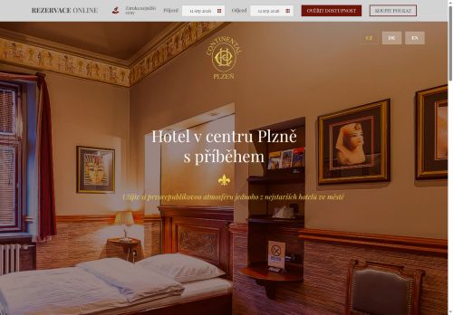 Zobrazit webové stránky Hotel Continental