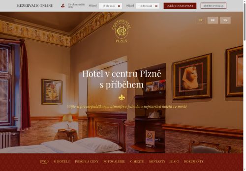 Zobrazit webové stránky Hotel Continental
