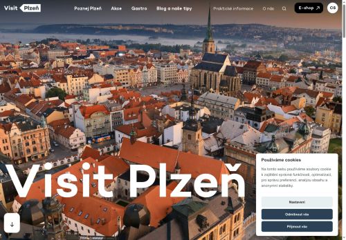 Zobrazit webové stránky Visit Plzeň