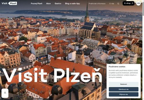 Zobrazit webové stránky Visit Plzeň
