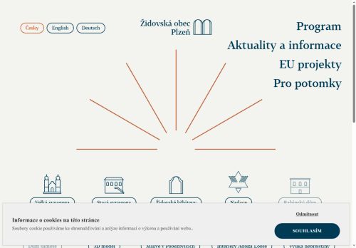 Zobrazit webové stránky Židovská obec Plzeň