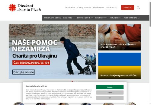 Zobrazit webové stránky Diecézní charita Plzeň