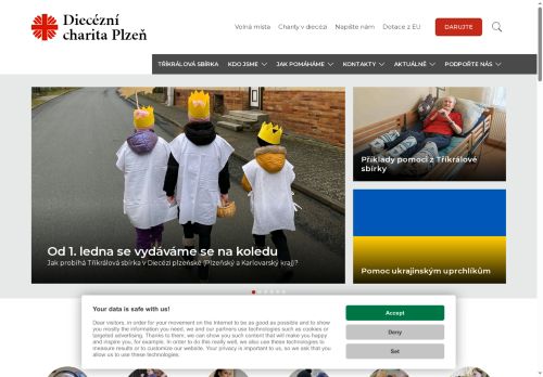 Zobrazit webové stránky Diecézní charita Plzeň