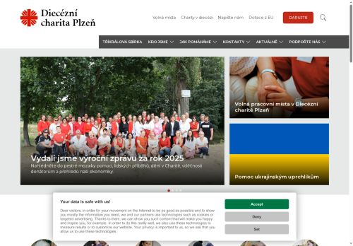 Zobrazit webové stránky Diecézní charita Plzeň