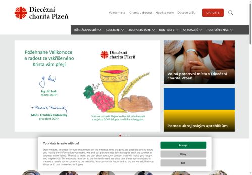 Zobrazit webové stránky Diecézní charita Plzeň