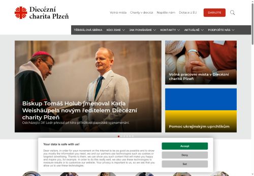 Zobrazit webové stránky Diecézní charita Plzeň