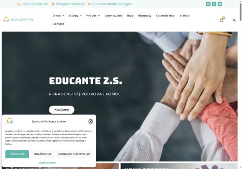 Zobrazit webové stránky Educante z.s.