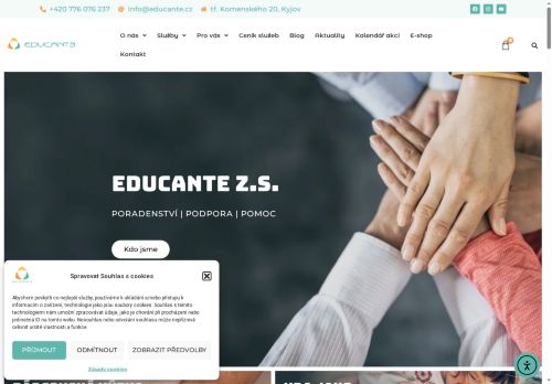Zobrazit webové stránky Educante z.s.