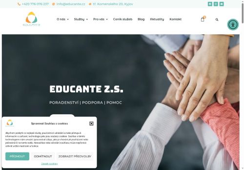 Zobrazit webové stránky Educante z.s.