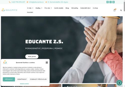 Zobrazit webové stránky Educante z.s.