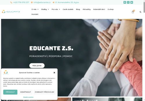 Zobrazit webové stránky Educante z.s.