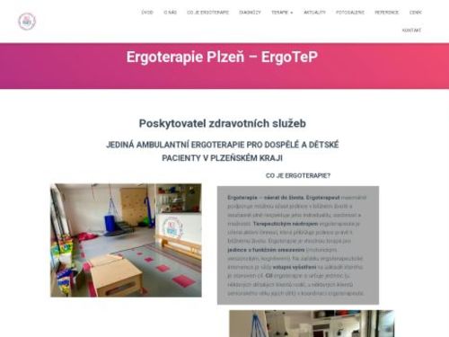 Ergoterapie Plzeň – ErgoTeP